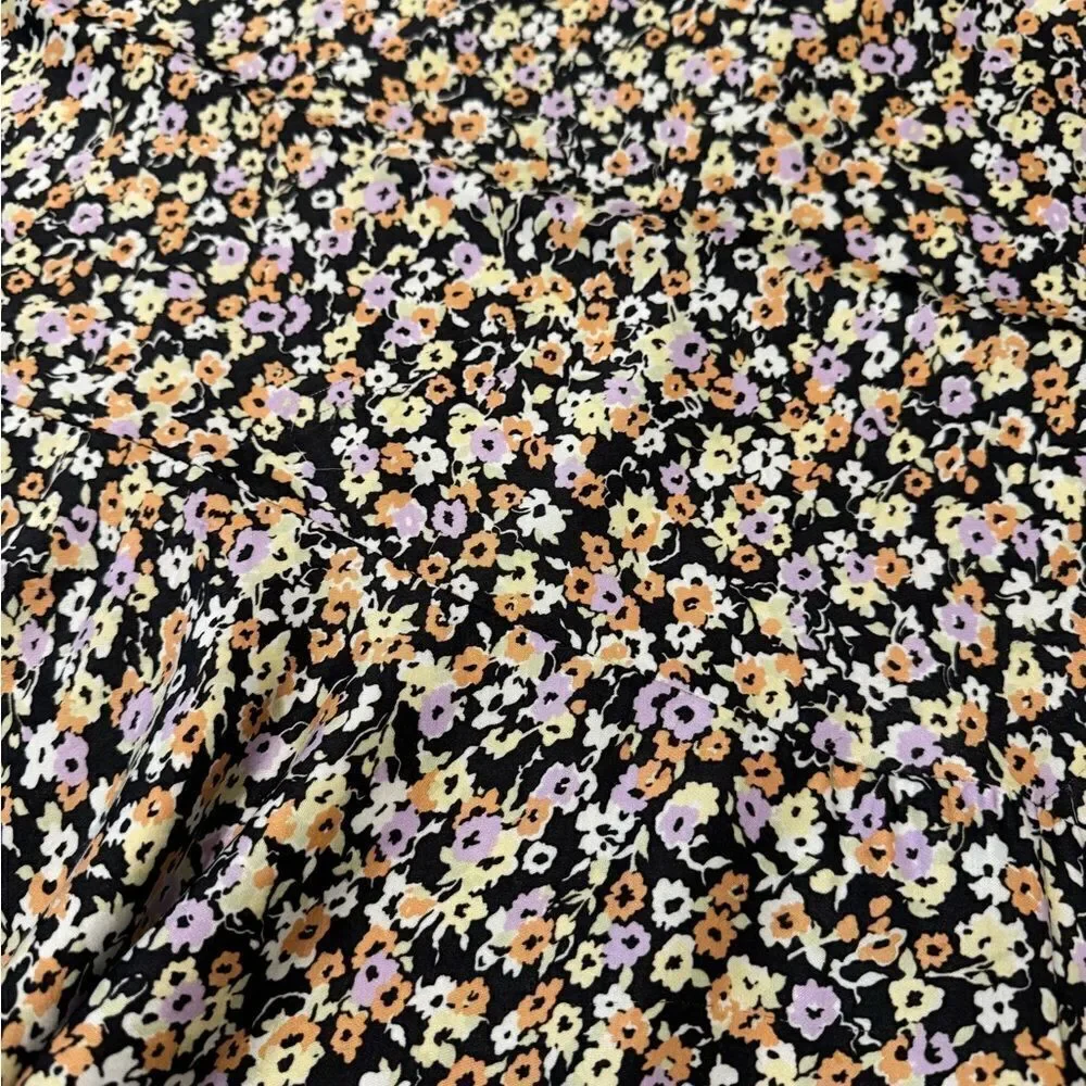 Nation LTD Womens Ditsy Floral Mini Skirt Viscose Size MED Y2K